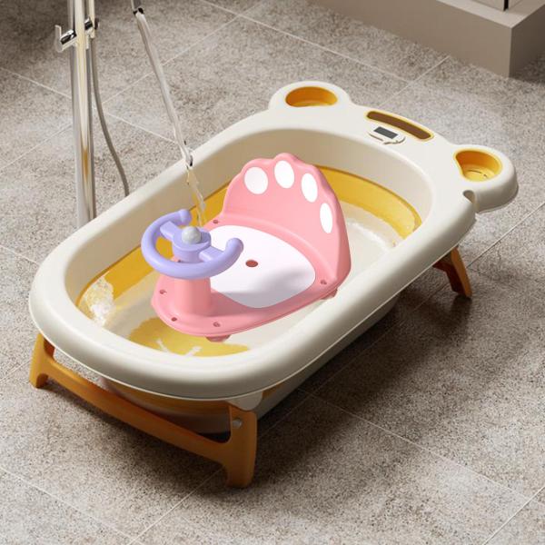 かわいい幼児浴槽椅子シートマット幼児幼児のためのベビー浴槽シート