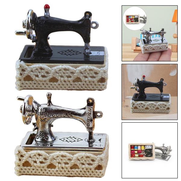ドールハウス ミニチュア ミシン ミニチュア ドールハウス デコレーション 装飾用アクセサリー