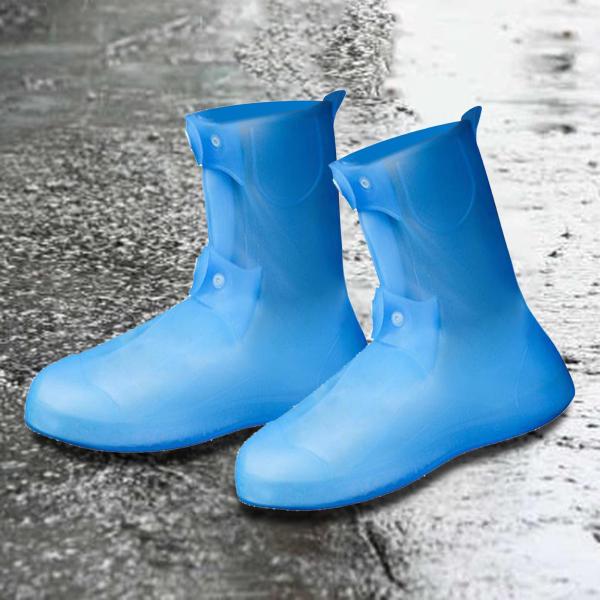 防水靴カバー、再利用可能なユニセックス靴プロテクター雨と雪の滑り止め