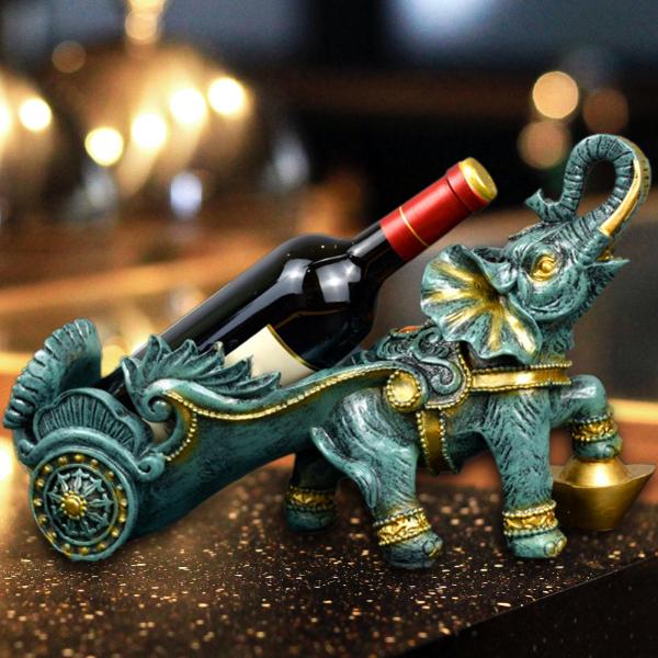 レストランのキャビネットの装飾のための創造的なびんの棚の装飾の樹脂の技術