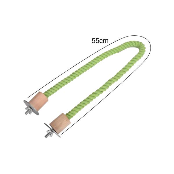 鳥 ロープ とまり木 オウム インコ コニュア オカメインコのトレーニング演習