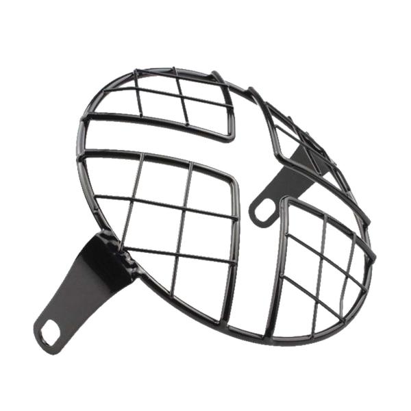 5.75インチ オートバイ ヘッドランプ メッシュ  ガード 保護 改造用