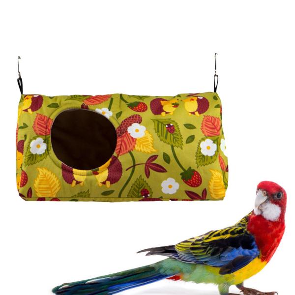 鳥の家 巣小屋 インコ ラブバード おもちゃのオウム ケージ ぶら下げハンモック ベッド