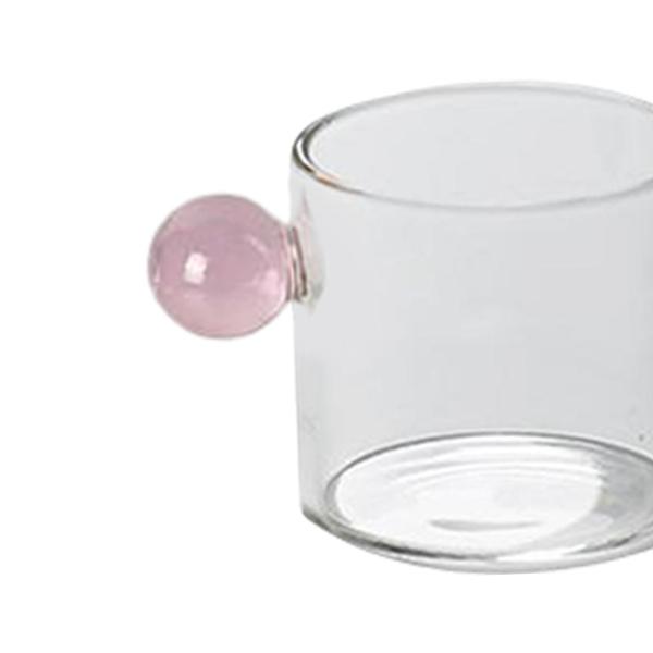 台所のための世帯のエスプレッソのコップの装飾の円形のハンドルのDrinkwareのゆとりのジュースのコップ
