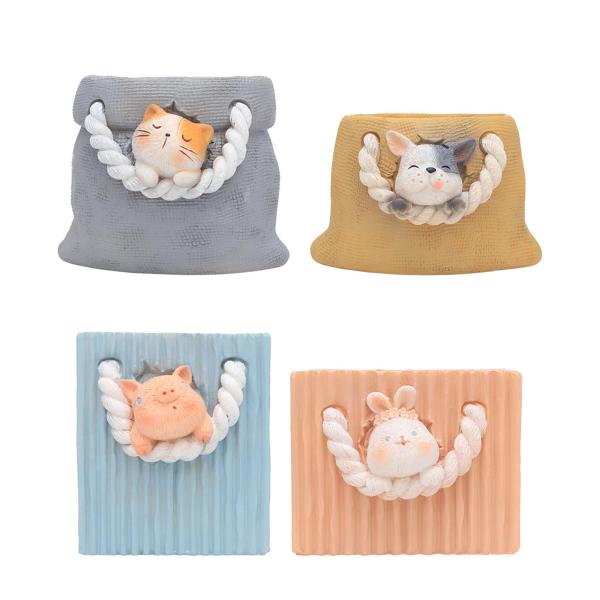 樹脂製 プランター ポット オーガナイザー オフィス 室内 装飾 アート インテリア 収納 かわいい