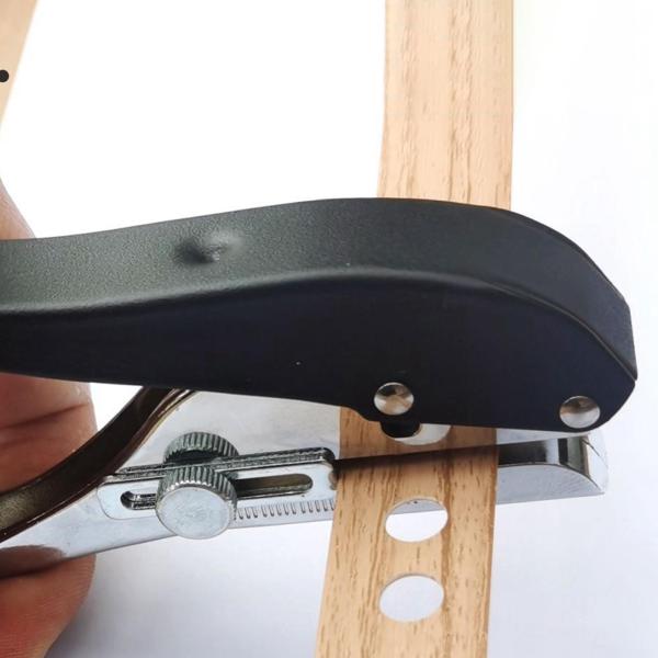 ポータブル パンチング プライヤー ハンドル パンチ皿穴ドリル ビット ハンドヘルド ラベル バッジ用