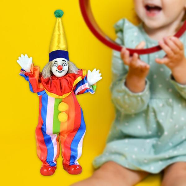 8インチ ピエロ 人形 クラフト デスク オーナメント かわいい ゲーム