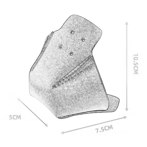 ローラースケート プロテクター 着脱式 人工皮革 装備交換用
