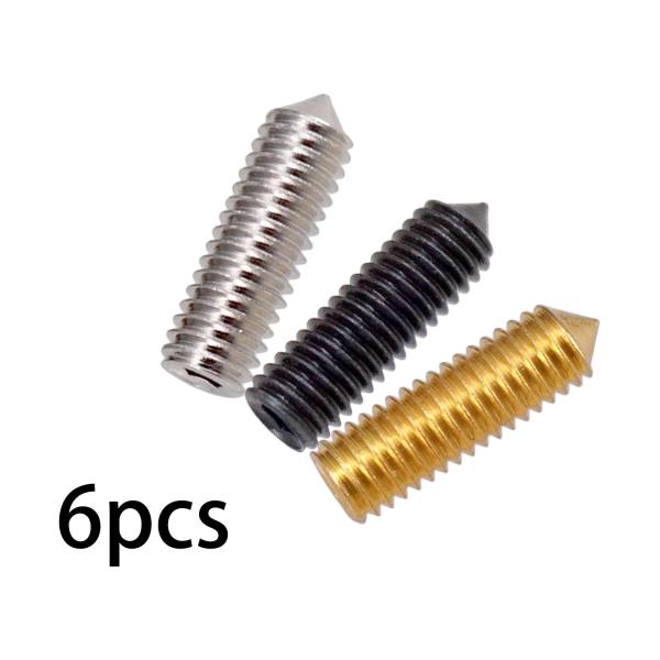 エレキギター ブリッジサドル 楽器部品の弦固定ネジ