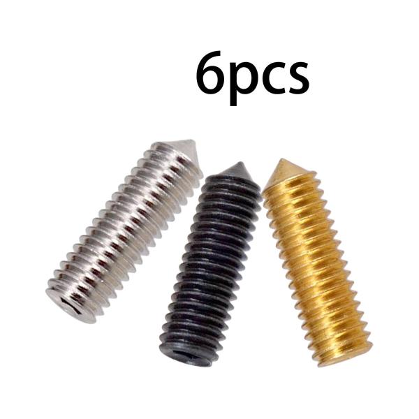 エレキギター ブリッジサドル 楽器部品の弦固定ネジ