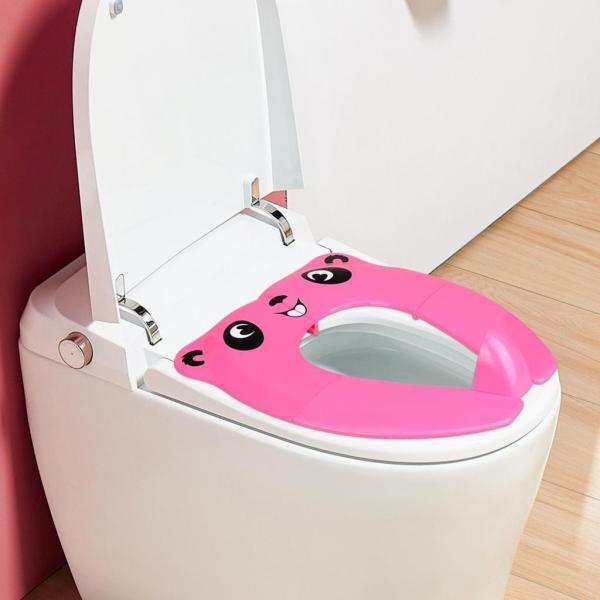 折り畳み式便座 飛沫ガードクッション付き ノンスリップ 男の子 女の子 キッズ用