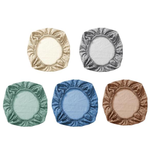 オフィスチェアカバー、オフィスチェア用の取り外し可能なコンピューターチェアカバー、ユニバーサル回転チェアデスクチェアカバーペット用の洗えるプ