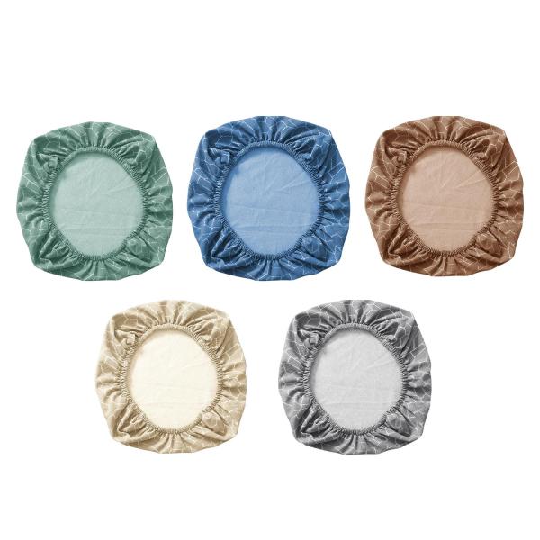 オフィスチェアカバー、オフィスチェア用の取り外し可能なコンピューターチェアカバー、ユニバーサル回転チェアデスクチェアカバーペット用の洗えるプ