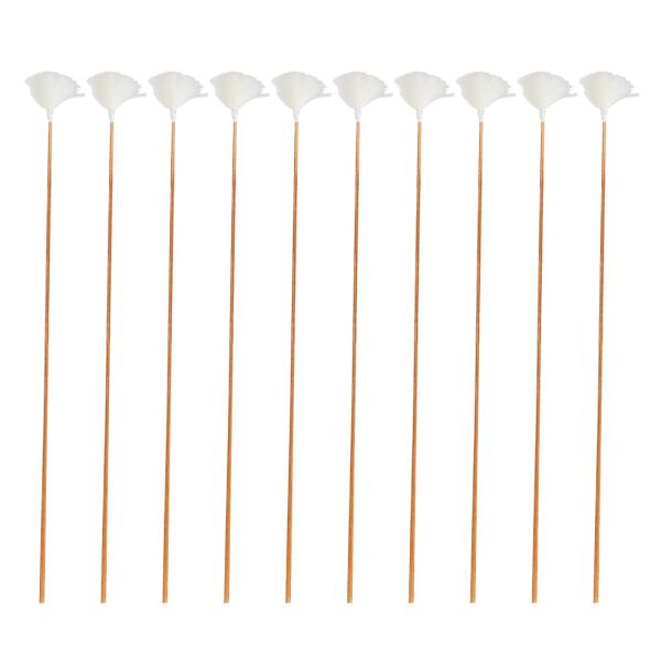 10 個のガチョウの羽の耳かき大人のための快適な耳スプーン耳掃除ツール