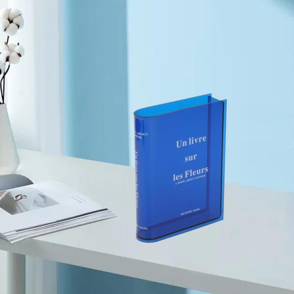 モダンブック花瓶 装飾花瓶 テーブル花瓶 茎 束ホルダー 寝室の装飾用