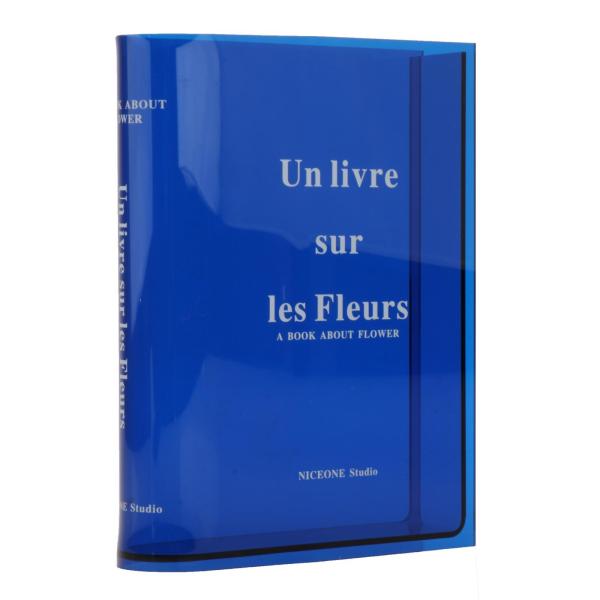 モダンブック花瓶 装飾花瓶 テーブル花瓶 茎 束ホルダー 寝室の装飾用
