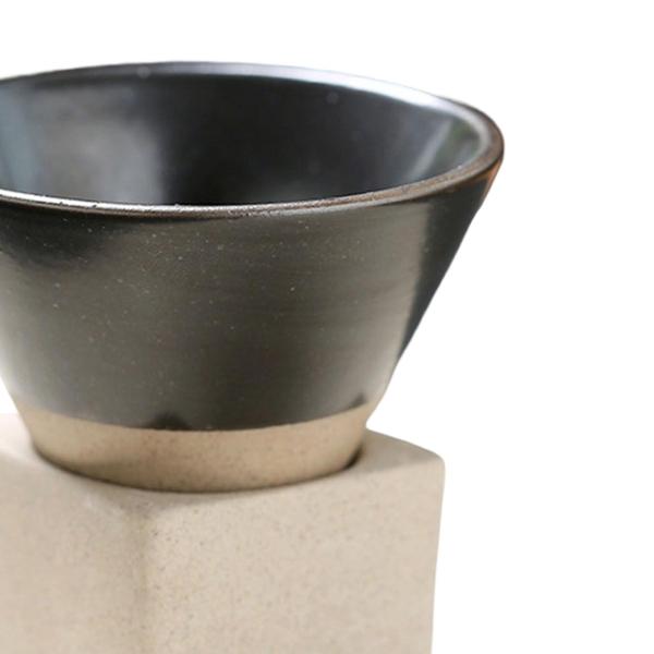 セラミックティーカップ オリエンタル文化ティーカップ 手作り窯釉 中国茶カップ 茶道アクセサリー グッズティー愛好家