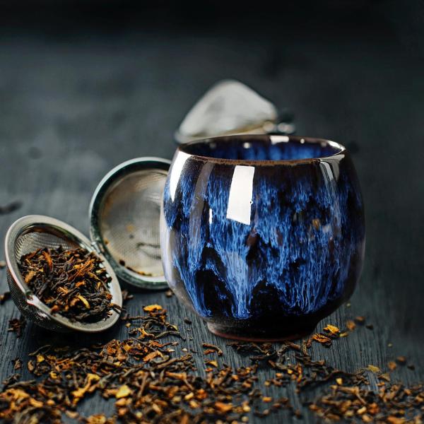 伝統的な日本茶カップ 110 ミリリットル箸置き茶マグカンフーティーカップマグカフェホーム大人男性女性オフィス装飾