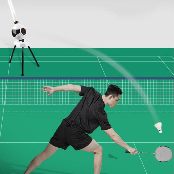 バドミントン ロボット 自動ランチャー ボール マシン シングル スパーリング シミュレーター プロフェッショナル 練習 バドミントン ボー