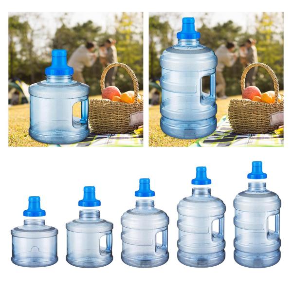 ウォーターディスペンサー ボトル スクリュートップボトル ウォータージャグ 取り外し可能な蓋付き 自宅やオフィス用