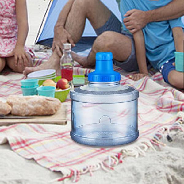 ウォーターディスペンサー ボトル スクリュートップボトル ウォータージャグ 取り外し可能な蓋付き 自宅やオフィス用