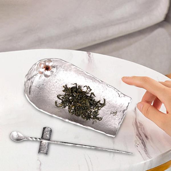 茶道アクセサリー カンフー茶器 ポータブル クリエイティブ 耐久性 ハンドメイド 伝統的な中国茶セット ティースプーン セレモニー用