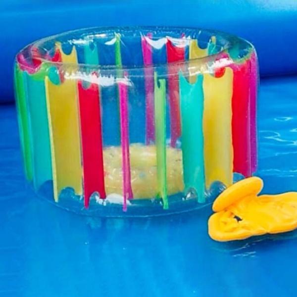 ウォーターホイール フロート 水遊び 浮き輪 海 プール 夏 アスレチック おもちゃ ビーチ用品
