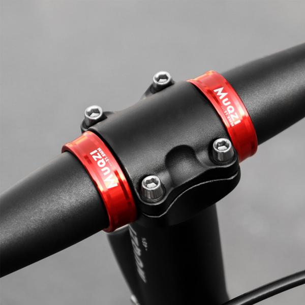 2x ハンドルバー固定リング 自転車ハンドルバーロックリング 取り付け
