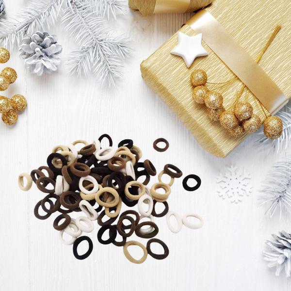 100x シームレス ヘアタイ シームレス ヘアロープ ネクタイ ポニーテール シンプル ポニーテール ホルダー ヘアバンド 子供用 ギフト