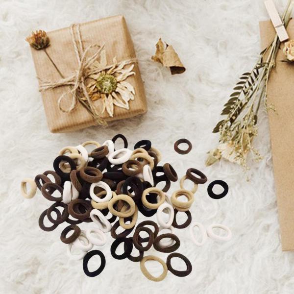 100x シームレス ヘアタイ シームレス ヘアロープ ネクタイ ポニーテール シンプル ポニーテール ホルダー ヘアバンド 子供用 ギフト