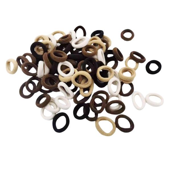 100x シームレス ヘアタイ シームレス ヘアロープ ネクタイ ポニーテール シンプル ポニーテール ホルダー ヘアバンド 子供用 ギフト