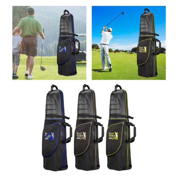 ホイール付きトラベルバッグ、フライト用クラブトラベルバッグ ホイール付きラージ 耐久性に優れたトラベルバッグ 航空会社向けクラブアウトドア用