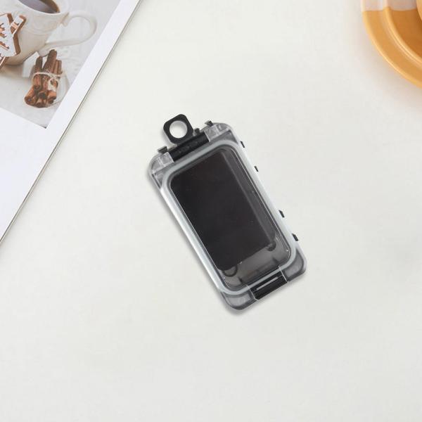 釣りタックルボックス ルアーボックス 2層 目に見えるコンテナ ミノー 耐久性のあるパーティション アウトドア用プロフェッショナルポータブル