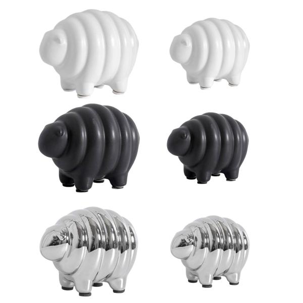 セラミック羊置物クリエイティブモダンオーナメント動物彫刻ヤギ像