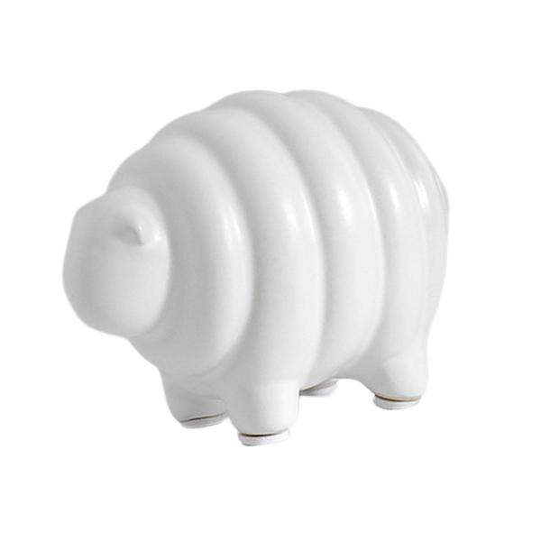 セラミック羊置物クリエイティブモダンオーナメント動物彫刻ヤギ像