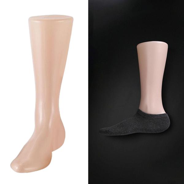 等身大の男性マネキンフットシューズは、靴下の宝石店のための足のモデルをサポートします