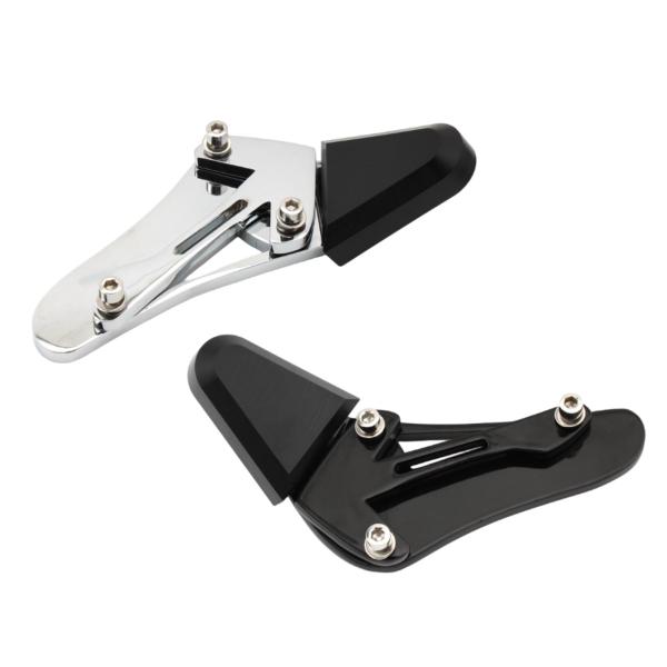 オートバイキックスタンドエクステンションは、 バイク修正のための足サイドスタンド延長アルミ合金アンチスライドを置き換えます