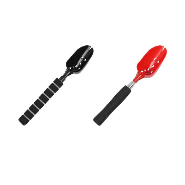 釣り餌投げスプーン 伸縮式 耐久性 ポータブル ロングハンドル プロフェッショナル ベイトキャスティング スクープ 釣り アウトドア スポー