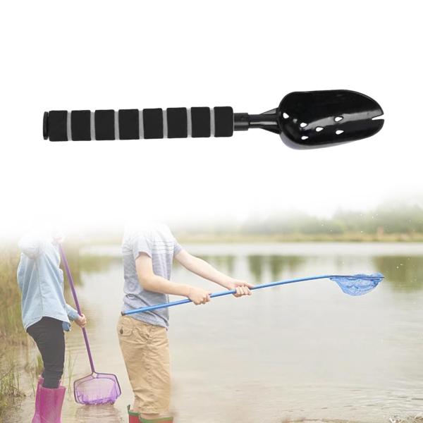 釣り餌投げスプーン 伸縮式 耐久性 ポータブル ロングハンドル プロフェッショナル ベイトキャスティング スクープ 釣り アウトドア スポー