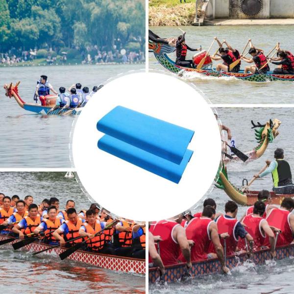 2 ピースドラゴンボートシートパドル高弾性耐衝撃防水耐久性のあるシートクッションドラゴンボートサドル競技用カヤック屋外