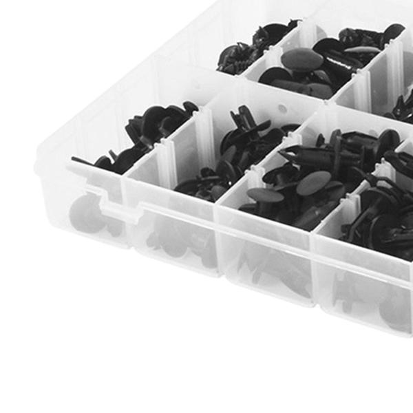 240 個の車体保持クリップセット交換用自動ファスナーの詰め合わせ