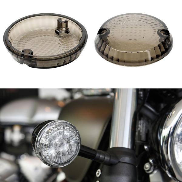 2 個ターンシグナルライトレンズカバーキャップ交換部品 MT274-002  W650 Zn700-a1 Zn1100 オートバイ部品プロフ