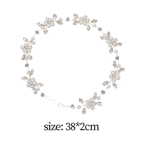 ウェディング ヘッドバンド ヘアバンド ヘッドドレス エレガント 女の子や女性用 帽子 ヘアジュエリー デコレーション ブライダル ウェディ