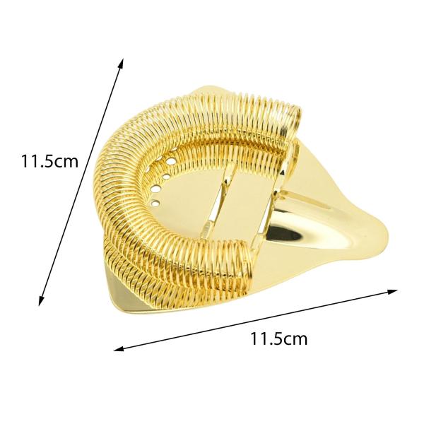 アイスストレーナー アイスフィルター ステンレス鋼 金属ジュレップストレーナー バードリンクストレーナー バーテンダー、バー、クラブ、結婚式