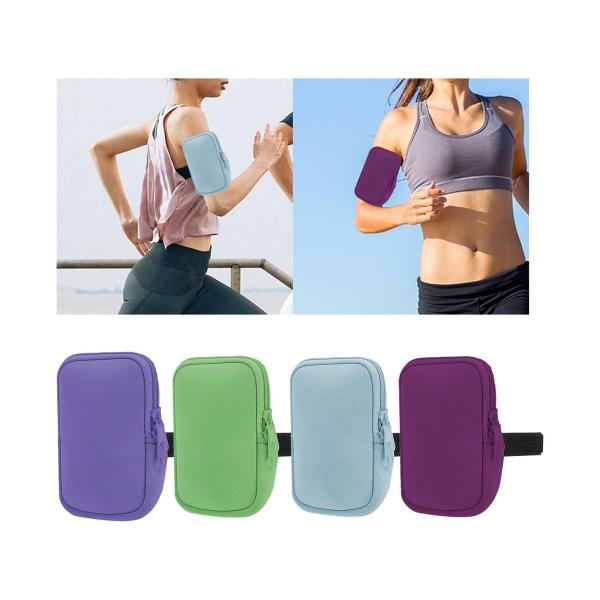 ウォーターボトルポーチ ネオプレン電話ホルダー ウォーターカップ側面収納ポケット 電話アームバンドバッグ スポーツジムアクセサリー タンブラ