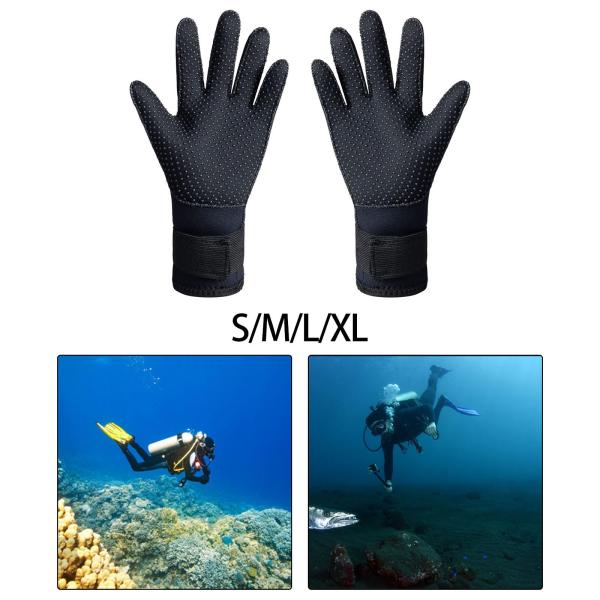 ネオプレン手袋 3mm スキューバダイビンググローブ ウェットスーツグローブ 手の保護 スイムグローブ ダイビンググローブ 男性、女性、カヌ