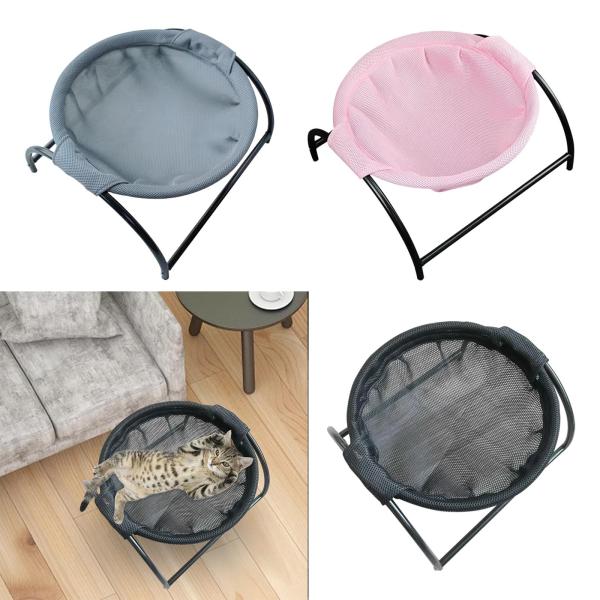 猫用ハンモック ロッキングチェア 猫用ハンモック 犬用睡眠ベッド 洗える 安定した構造 快適な猫用ベッド ラウンド ペットベッド 小動物 子
