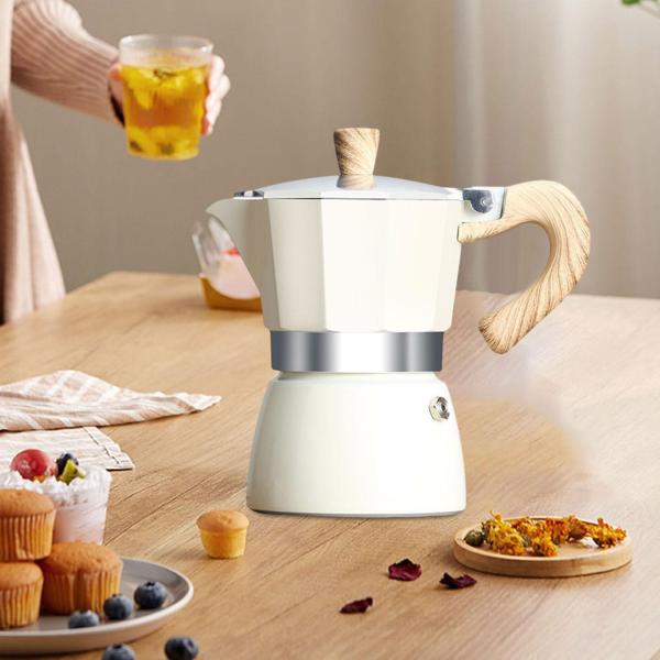 コーヒーメーカーポット、コーヒーメーカー醸造機、キッチンツール、軽量コーヒーメーカーコンロ、エスプレッソメーカーポット、アウトドアキャンプカ