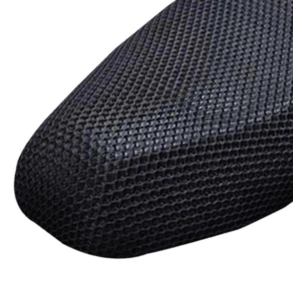オートバイシートカバーモーターシートパッドカバー弾性通気性ポータブル 3D 滑り止めシートプロテクターカバー電動バイク継手用