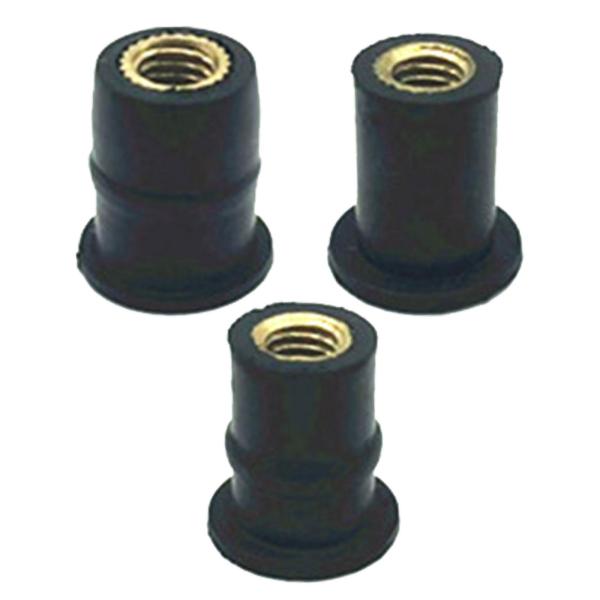 M5 ウェルナットフェアリングファスナーユニバーサルボルト交換簡単な取り付けスペアパーツ部品ネジフロントガラスナット真鍮ナットカヤック用